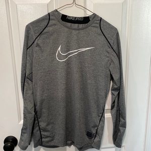 Boys Nike Pro long sleeve Dri-Fit shirt size XL